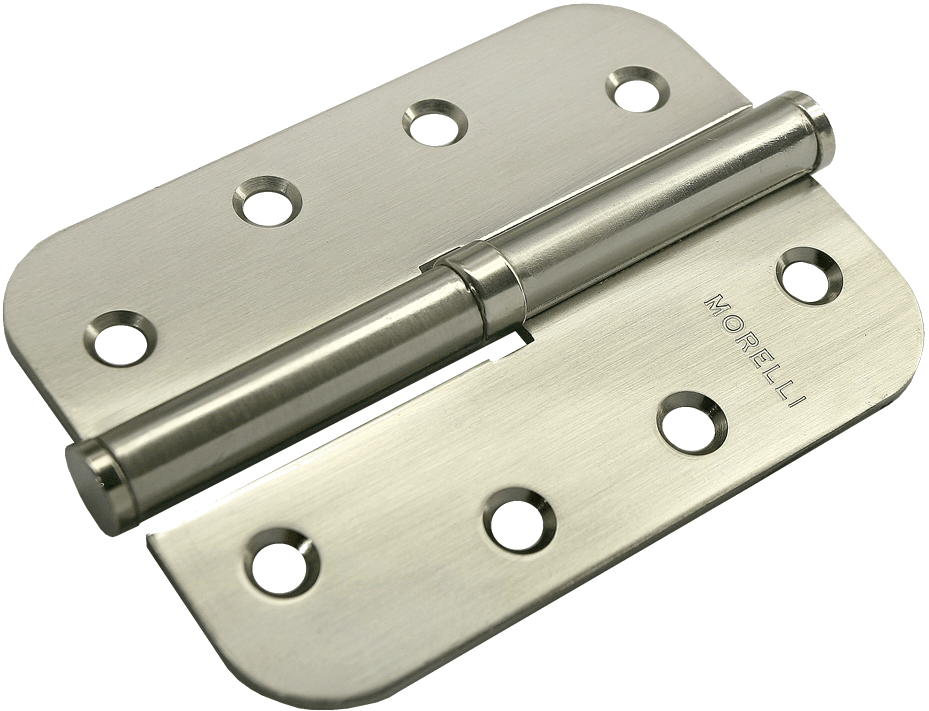 Петля стальная разъёмная скругленная DIN-W R 100X70X2.5