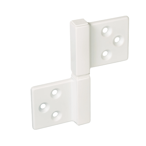 Петля карточная с квадратной осью разобранная AHS-3 CH-S 85X82
