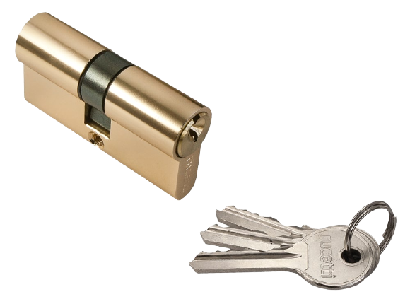 Ключевой цилиндр с поворотной ручкой MW-60C PG